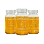 Gummy Bear Hair Skin Nails Vitamins - Pack de 3 boites
